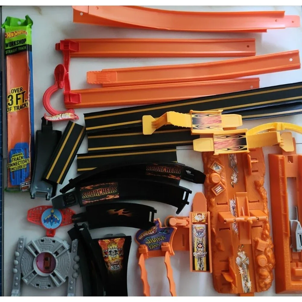 Hot Wheels Track Parts Various Sets Shark Attack Dune Rats Scorchers